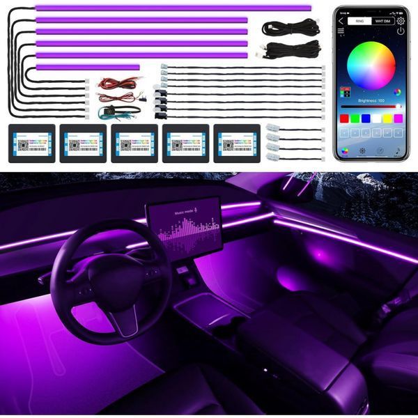 Підсвітка салону GEERMAX Ambient Light Atmosphere RGB22L 202309192 фото