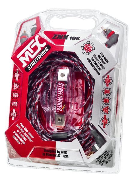 Комплект для 2-го підсилювача MTX StreetWires ZNX10K 202309187 фото
