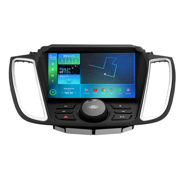 Штатная магнитола Torssen Ford Escape/Kuga 13-18 HIGH END FL9 4+64Gb 4G Carplay DSP 202306164 фото