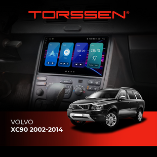Штатна магнітола Torssen Volvo XC90 02-14 FL10 4+64Gb 4G Carplay DSP 202309140 фото