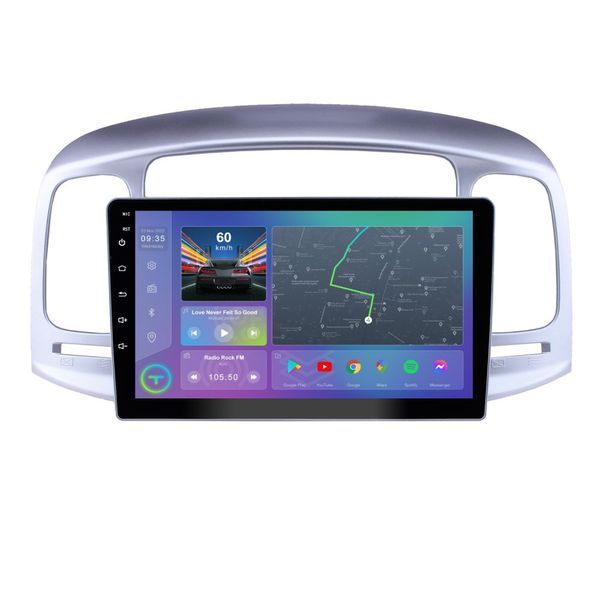Штатна магнітола Torssen Hyundai Accent 2006-2011 FL9 4+64Gb 4G Carplay DSP 202306246 фото