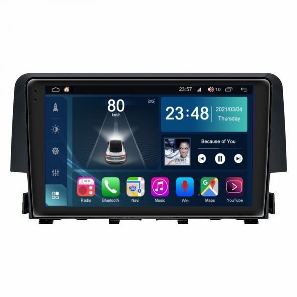 Штатна магнітола Torssen Honda Civic 16-18 FL9 4+64Gb 4G Carplay DSP 202306225 фото