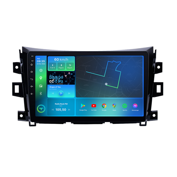 Штатна магнітола Torssen Nissan Navara Frontier NP300 2014-2021 FL9 4+64Gb 4G Carplay DSP 202309745 фото