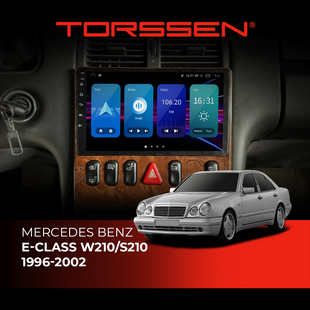Штатна магнітола Torssen Mercedes Benz E-Class W210/S210 1996-2002 NF9 Carplay 202309941 фото