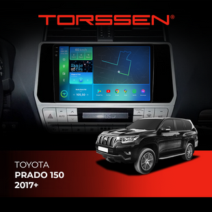 Штатна магнітола Torssen 2K Toyota Prado 150 2017+ FL10 4+64Gb 4G Carplay DSP 202306030 фото