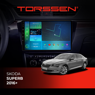 Штатна магнітола Torssen Skoda Superb 16+ FL10 4+64Gb 4G Carplay DSP 202306553 фото