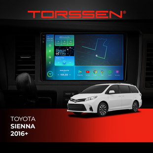 Штатна магнітола Torssen 2K Toyota Sienna 16+ F9464 4G Carplay DSP 202300434 фото