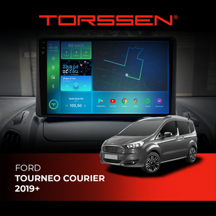 Штатна магнітола Torssen Ford Tourneo Courier 2019+ FL9 4+64Gb 4G Carplay DSP 202308970 фото