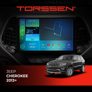 Штатна магнітола Torssen 2K Jeep Cherokee 2013+ FL10 4+64Gb 4G Carplay DSP 202305732 фото