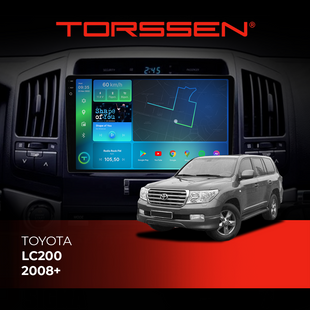 Штатна магнітола Torssen 2K Toyota LC200 2008+ F10464 4G Carplay DSP 202300416 фото