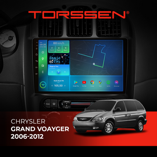 Штатная магнитола Torssen Chrystler Grand Voayger 2006-2012 FL10 4+64Gb 4G Carplay DSP 202306132 фото