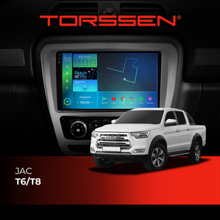 Штатна магнітола Torssen 2K JAC T6/T8 F106128 4G Carplay DSP 202300638 фото