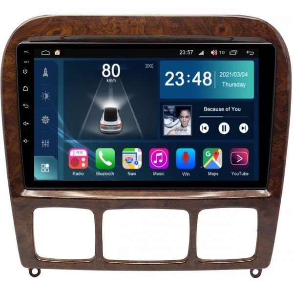 Штатна магнітола Torssen Mercedes W220 02-05 FL9 4+64Gb 4G Carplay DSP 202306431 фото
