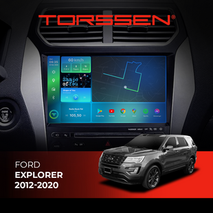 Штатна магнітола Torssen 2K Ford Explorer 2012-2020 FL10 4+64Gb 4G Carplay DSP 202305597 фото
