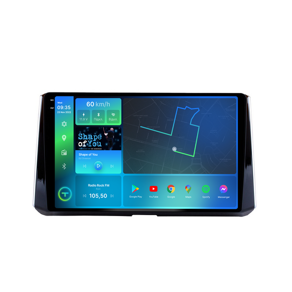 Штатна магнітола Torssen Toyota Corolla / Auris E180 2016-2019 FL9 4+64Gb 4G Carplay DSP 202306611 фото