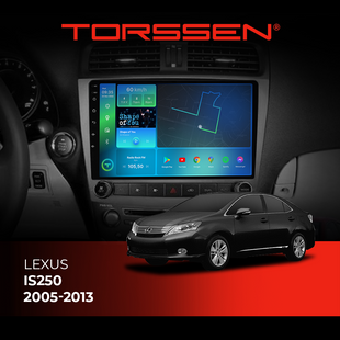 Штатна магнітола Torssen Lexus IS250 05-13 FL10 4+64Gb 4G Carplay DSP 202306382 фото