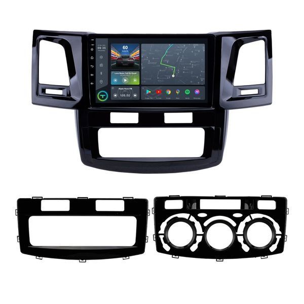 Штатна магнітола Torssen Toyota Hilux 12 climate FL9 4+64Gb 4G Carplay DSP 202306623 фото